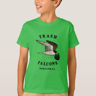 T-shirt Trash Falcons Kids Tee - Oakland Green
