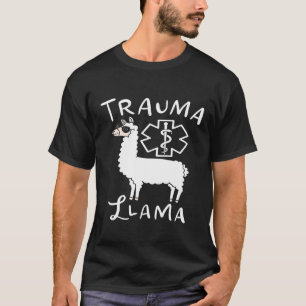 T-shirt Trauma Lama EMT ambulancier EMS