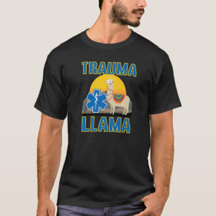 T-shirt Trauma Llama Anniversaire Hommes Femmes Enfants EM