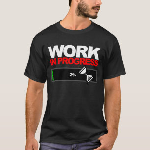 T-shirt travail dans les programmes