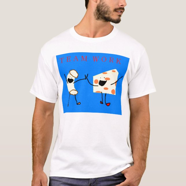 T-shirt travail d'équipe (Devant)