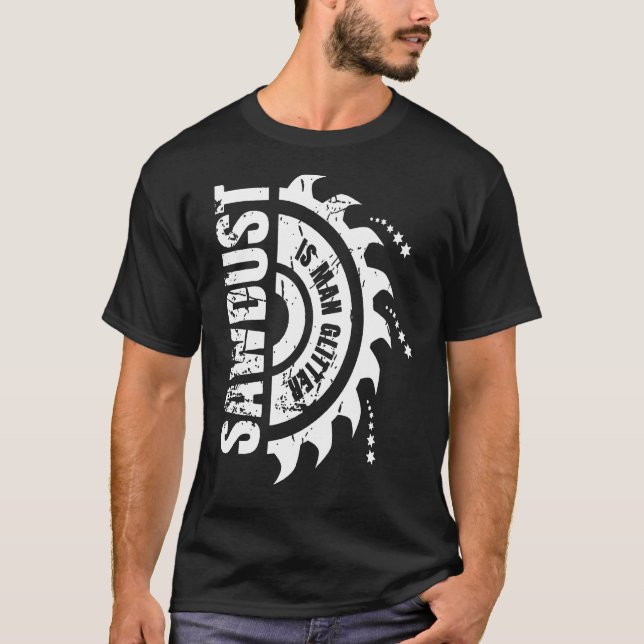 T-shirt Travail du bois (Devant)