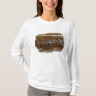 T-shirt Travail normand de rouleau de fer sur la porte en