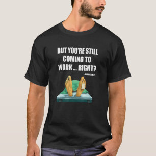 T-shirt Travaillé à Death Office Travailleur Employé HR Fu