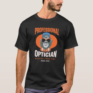 T-shirt Travailler de la maison Optométriste Optique Optom