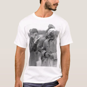 T-shirt Travailleur d'armée du salut écrivant un le à