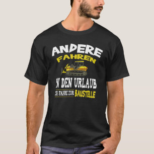 T-shirt Travailleur de construction Dit Site de constructi