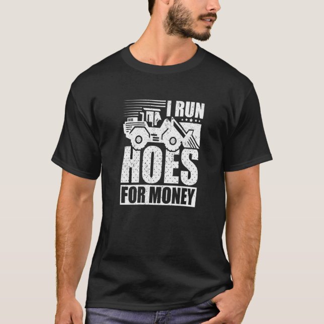 T-shirt Travailleur De Construction Je Crée Des Chaussures (Devant)
