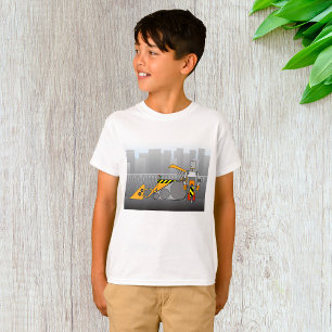 T-shirt Travailleur de construction robotique