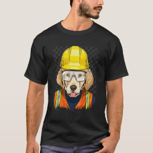 T-shirt Travailleur de la construction Labrador Retriever