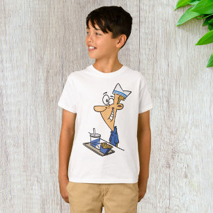 T-shirt Travailleur de restauration rapide