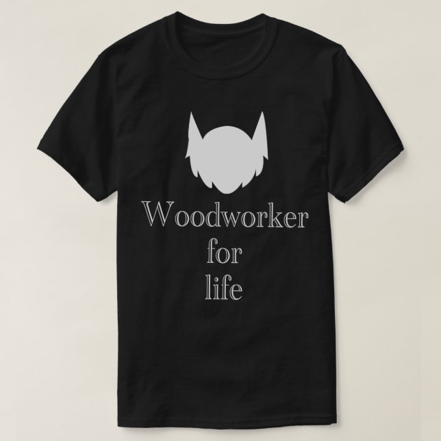 T-shirt Travailleur du bois porteur à vie (Design devant)