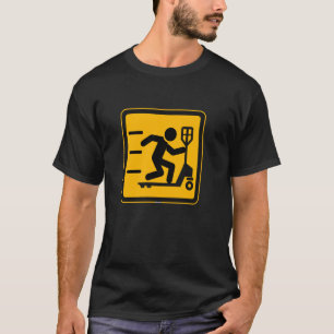 T-shirt Travailleur Swagazon Associé Conduisant Un Chariot