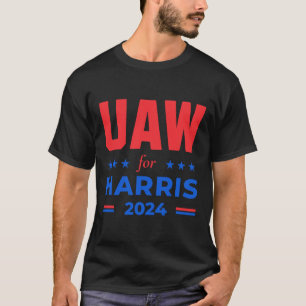 T-shirt Travailleurs de l'automobile pour Harris 2024 Uaw