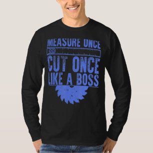 T-shirt Travailleurs du bois Hommes papa charpentier menui