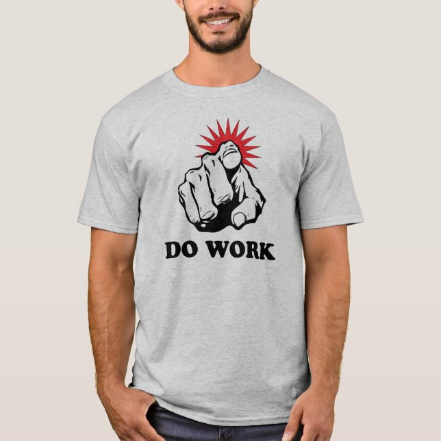 T-shirt Travaillez (Devant)