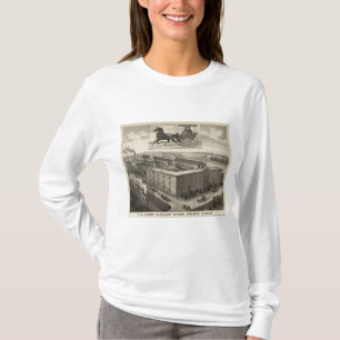 T-shirt Travaux de chariot de livre Johns, Abilene, le
