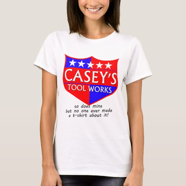 T-shirt Travaux de l'outil de Casey ! (Devant)