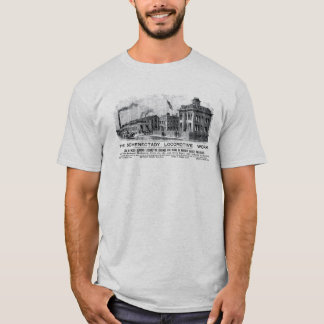 T-shirt Travaux locomotifs d'Alco-Schenectady, 1870