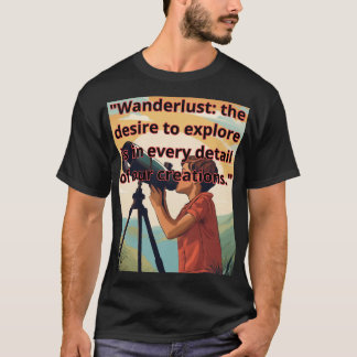 T-shirt "Travel the world through designs that capture the