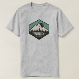 T-shirt Traversée présidentielle New Hampshire Turquoise