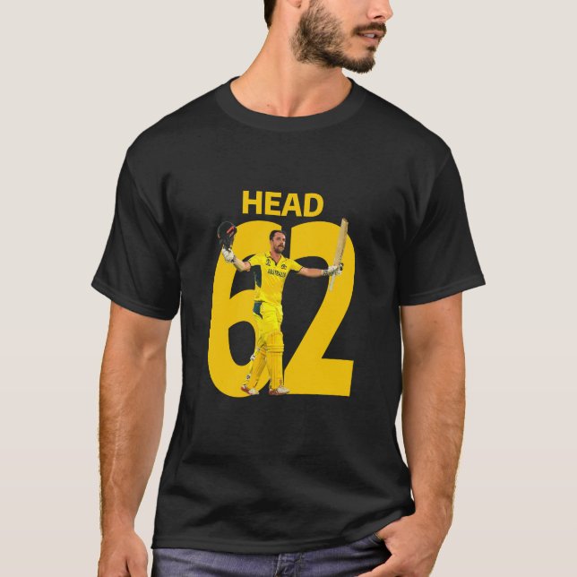 T-shirt Travis Head - Cricket australien (Devant)