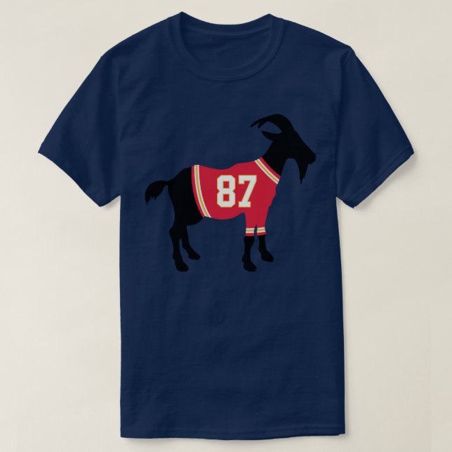 T-shirt Travis Kelce GOAT (Design devant)