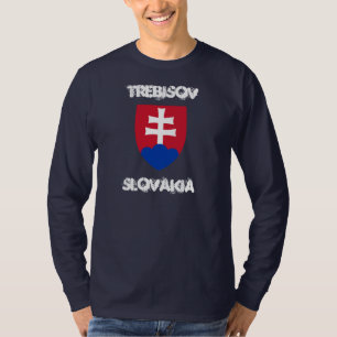 T-shirt Trebišov, Slovaquie avec armoiries