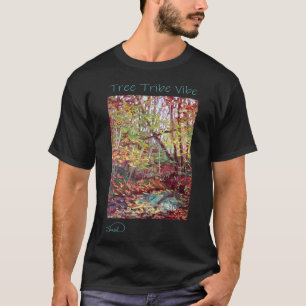 T-shirt Tree Tribe Vibe Comté Brown Souvenirs Indiana Hik