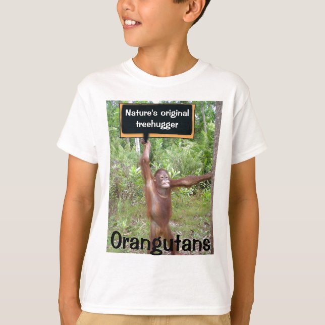 T-shirt Treehugger original de la nature (Devant)