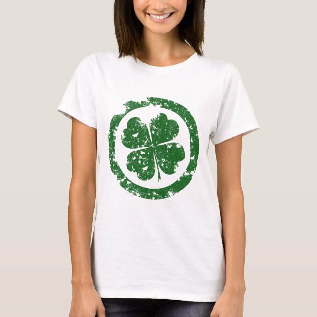 T-shirt Trèfle chanceux (Devant)