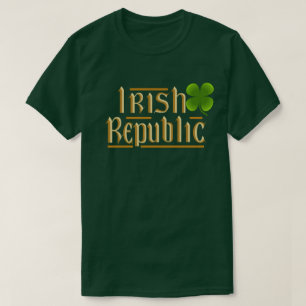 T-shirt Trèfle de côté de la République d'Irlande