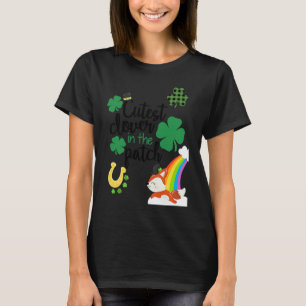 T-shirt Trèfle Le Plus Mignon De La Parcelle St Paddy's Da
