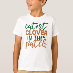 T-shirt Trèfle le plus mignon du patch St Patrick's-60863