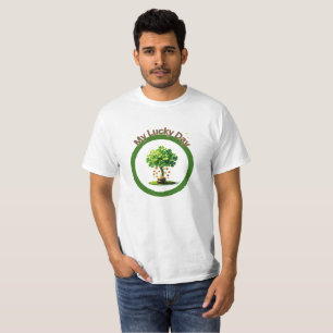 T-shirt Trèfles Chanceux et Pièces d'Or