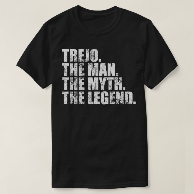 T-shirt Trejo Trejo Nom de famille Trejo Nom de famille Tr (Design devant)