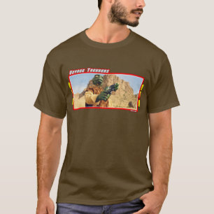 T-shirt Trekkers de voyage - chemise d'homme de lézard