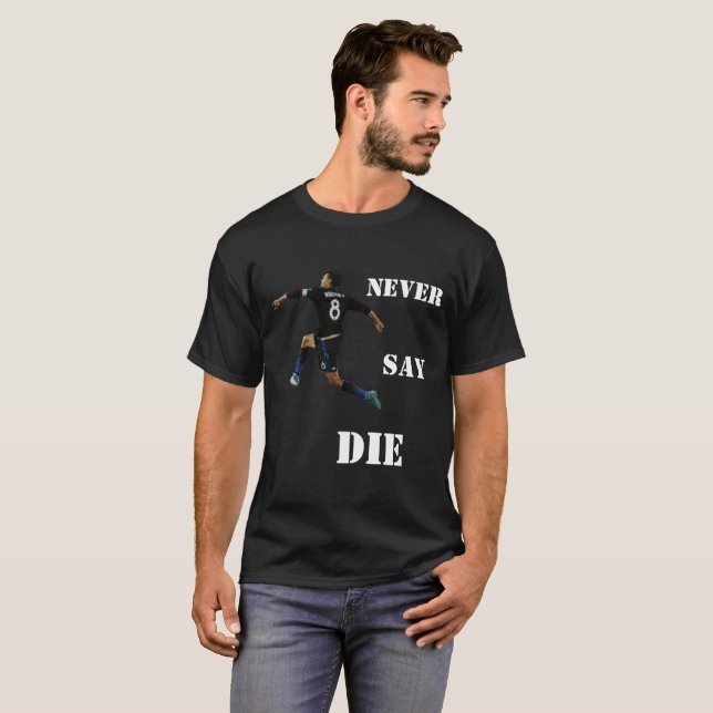 T-shirt Tremblements de terre "il ne faut jamais jeter le (Devant entier)