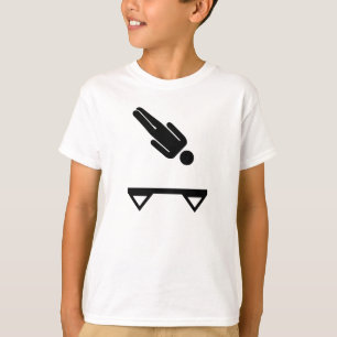 T-shirt Trempoline trampolining