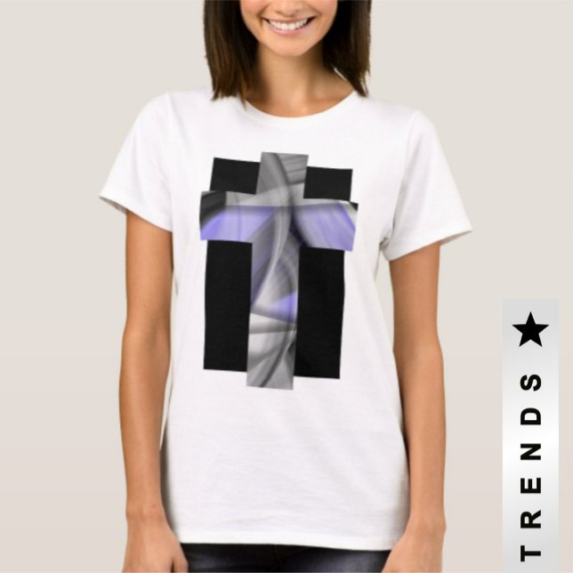 T-Shirt Trend Abstract Lavender Violet (Creator Uploaded)