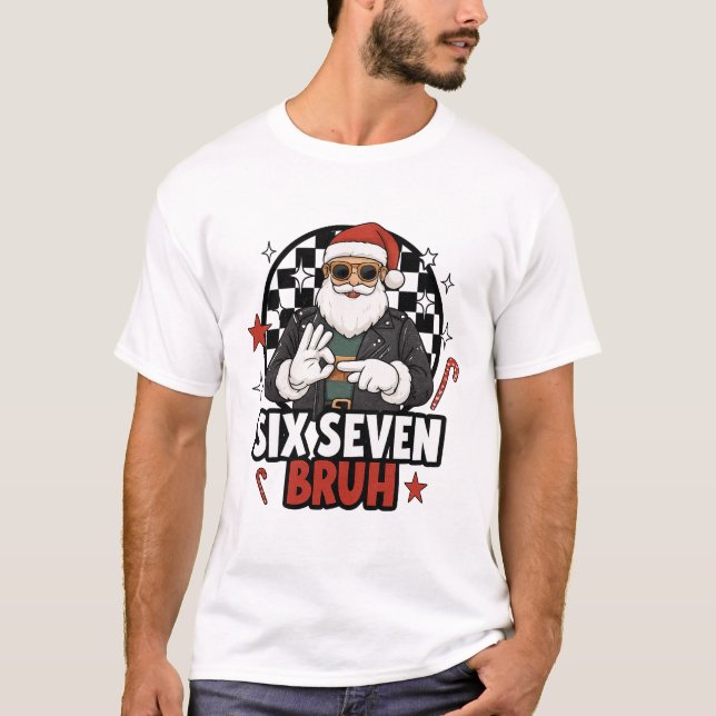 T-shirt Trending Six Seven Bruh (Devant)