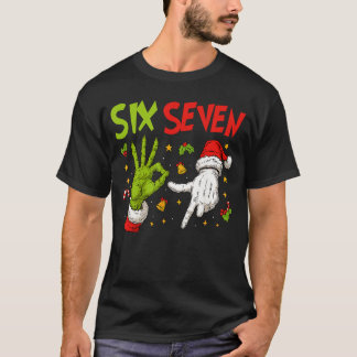 T-shirt Trending Six Seven Meme Christmas 67 Xmas Men Wome