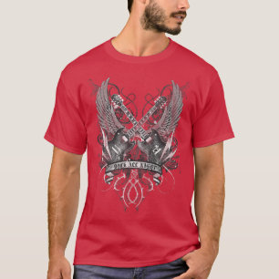 T-shirt Trendy Rock All Night SG Poster1228