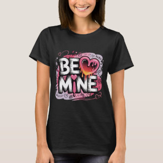 T-shirt Trendy Valentine's Day Shirt Be Mine Streetwear Ae