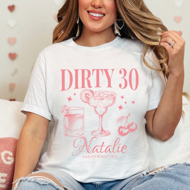 T-shirt Trente-trente 30e anniversaire fête Correspondance (Créateur téléchargé)