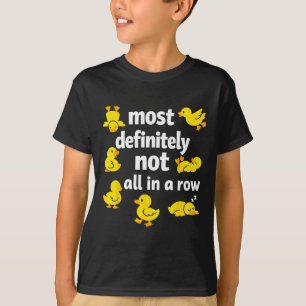 T-shirt Très certainement pas tous d'affilée santé mentale