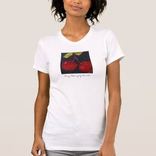 T-shirt Très chemise de nuit de coutume de cerise