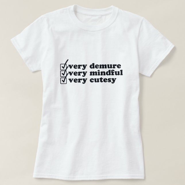 T-shirt Très faible (Design devant)
