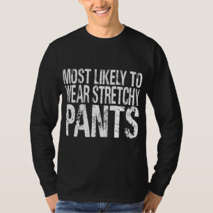 T-shirt Très Probable De Porter Des Pantalons Stretchy Drô