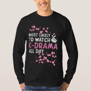 T-shirt Très Probable De Voir K-Drama Funn Coréen Drama Kd